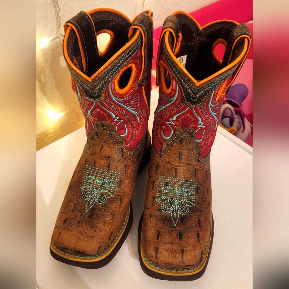 Durango Unisex boots Size 9M kids